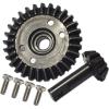 XHSESA RC Car Bevel Gear, Carbon Steel Heavy Duty Bevel Gear Set 11T-29T for TRAXXAS-REVO,1:10 Summit RC Car Part Accessory view 2