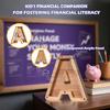 Custom Wooden Piggy Banks, CCHKFEI Coin jar Personalized Piggy Bank Creative 26 Letter DIY Storage Jar Kids Alphabet Coin Bank Savings Piggy Bank Birthday Gift Home Decoration SouvenirN view 4