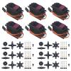 Alinan 6pcs MG996R 180 Degree Neutral Mark High Speed Torque Digital Servo Motor for Smart Car Robot Boat RC Helicopter view 1