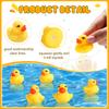 Teling 200 Pcs Mini Rubber Ducks in Bulk Yellow Small Rubber Ducks Bulk Tiny Squeak Duckies for Birthday Party Favor Gift(1.57 x 1.57 x 1.18 Inch) view 3