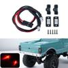 RC 1/24th Rear Light Lamp Red LED Taillight Set for Axial SCX24 C10 AXI00001 RC Crawler Car Upgrades view 1