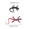 NAKIMO Plastic Lizard Toys Artificial Model Reptile Realistic Rubber Lizard Animal Figures for Halloween Party Decoration, Practical Joke and Educational Toys, 12Pcs view 2