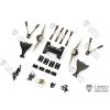 Metal Rear Suspension Set Compatible with Lesu 1/14 Rc Truck Axles DIY Model view 2