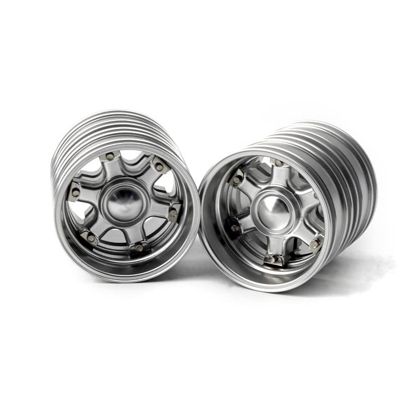TOUCAN RC HOBBY LESU Rear Metal Wheel Hub W-2046 for Tamiya 1/14 DIY Model RC Tractor Truck Hex