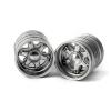 TOUCAN RC HOBBY LESU Rear Metal Wheel Hub W-2046 for Tamiya 1/14 DIY Model RC Tractor Truck Hex view 1