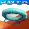 Sportspower My 1st Inflatable Bounce House with Slide & Hoop, Mesh Safety Netting, Double Stitched, ASTM Certified, on Included Blower view 4