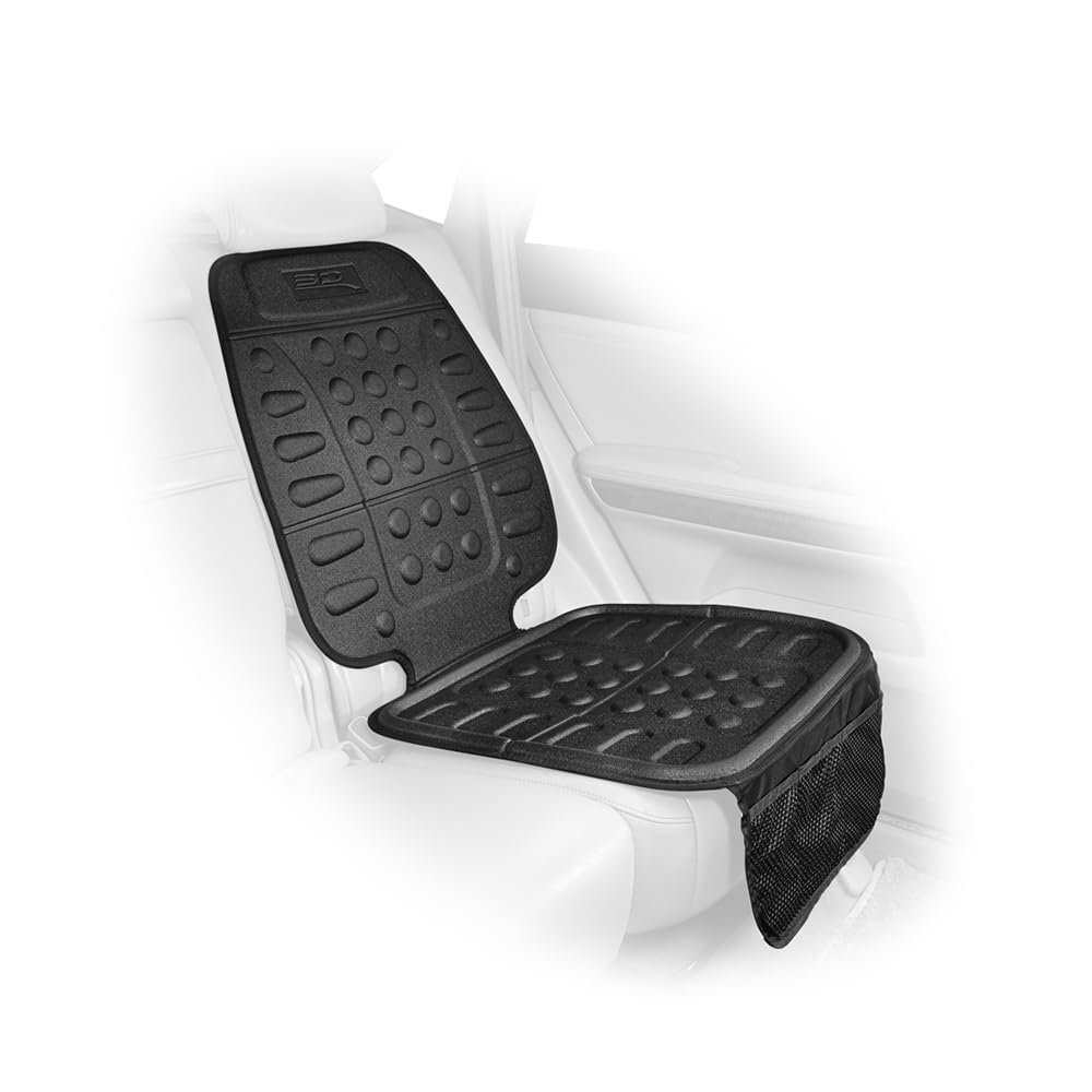 3D MAXpider Custom Fit Child Seat Protector, Seat Cover (Black) - Seatback Protector