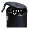 Harley-Davidson #1 RWB Logo Dice Cup Game Set, Leatherette Cup - Black view 3