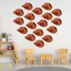 Skylety 20 Pieces Plastic Mini Cowboy Cowgirl Hat Miniature Western Small Doll Hat Cute Doll Cupcake Decoration for Dollhouse Cow Party Decoration(Brown) view 4