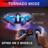 Force1 Tornado Red LED Remote Control Car for Kids- Double Sided Driving Fast RC Cars 360 Flips, Outdoor 4WD Off Road Stunt RC Car, All Terrain Tires, RC Crawler Rechargeable Battery, 2.4GHz Remote view 2