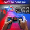 Force1 Tornado Red LED Remote Control Car for Kids- Double Sided Driving Fast RC Cars 360 Flips, Outdoor 4WD Off Road Stunt RC Car, All Terrain Tires, RC Crawler Rechargeable Battery, 2.4GHz Remote view 3