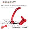 Aluminum Steering Parts Set Upgrades Parts for 1/10 Senton/Granite/Big Rock/Typhon 4X4 3S BLX,Outcast/Kraton 4x4 4S BLX,ARRCat Steering Bellcrank and Steering Link,Replaces AR340132,Red view 3