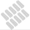 DA VINCI Poker Chip Racks - Pack of 10 Heavy Duty Acrylic Poker Chip Trays, Each Fits 100 Chips view 1