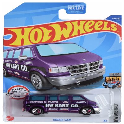 Hot Wheels Dodge Van, Metro 6/10 [Purple]