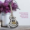 Jiawu Guitar Model, Basswood Miniature Guitar Mini Musical Instrument Gift Miniature Dollhouse Model Home Decoration view 4