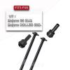Rear Drive Shaft Upgrades Part for 1/7 Mojave 6S BLX,2pcs ARRCat Rear Harden Metal #45 CVD Drive Shaft Hop-up Parts,RC Heavy Duty Driveshaft for 1/7 Mojave 6S BLX (More Power 2022) Black view 2