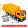 BDTCTK Man Garbage Truck Toy - Zinc Alloy Die-Cast Pull-Back Model Car, Festive for Boys & Girls, Collectible Children's Toy Present view 2