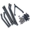 Benedict Harry Aluminum High Clearance Chassis Links for 1/24 RC LWB Axial SCX24 AXI00005 Upgrade Part (Black) view 4