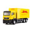 BDTCTK DHL Container Truck Model Toy - Zinc Alloy Die-Cast Pull-Back Car, Educational Toy for Boys & Girls, Collectible Vehicle for Kids view 4