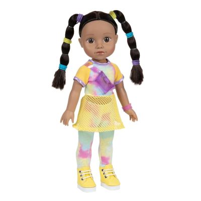 Adora Glow Girls Doll Set with Glow-in-The-Dark Accessories & Clothes, 14.5" Realistic Soft & Cuddly Baby Doll for Kids and Toddlers Birthday Gift for Ages 3+ - Harmony