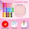 Zhanmai 60 Pieces Juggling Scarf Square Silky Dance Scarves Props Tricks Performance Props Accessories Scarves Rhythm Band Scarf, 24 x 24 Inches(Bright Colors) view 2