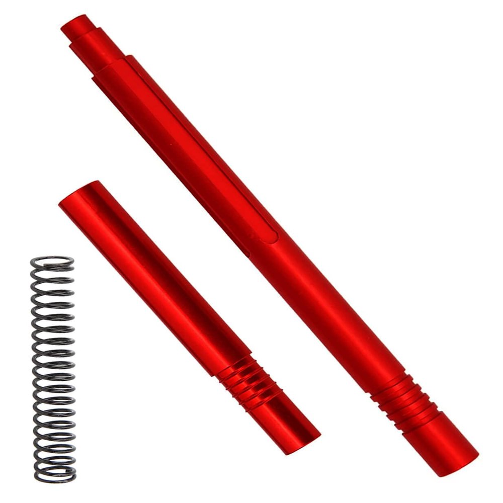 ARRCat Aluminum Comp Center Slider Driveshaft Upgrades Part for 1/10 Senton 4X4 3S Blx&550, Alloy Centor Drive Shaft for Senton 4X4 3S Blx&550,Red