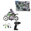 LEXiBOOK RC18, Crosslander Radio Road Motorcycle, up to 12km/h, Perfect Balance, Light Effects, Crazy skids, Fast Acceleration, Ergonomic Remote Control, Rechargeable view 1