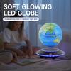Magnetic Levitating Globe,Cool Gadgets Auto- Rotating Globes Floating Globe World Map Office Decor with LED Light Base for Children Educational Gift Home Office Desk Decoration (6 Inch) view 2