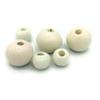1Pc Handmade Extra Large Round Beads, Ceramic Craft Supplies for Macrame (20 mm, White) view 4
