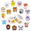 1000 PCS Small Cute Animal Stickers for Students Teachers Classroom Party(1" Diameter / 2 Roll / 16 Designs) view 1