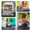 Step2 Adventure Camper Kids Playhouse, Indoor/Outdoor Playset with Kitchenette, Interactive Doorbell Sounds, 52-Piece Toy Accessories, Durable Plastic, For Toddlers 2+ Years view 3