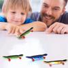 Beselley Mini Finger Skateboards for Kids Set of 25, Light up Mini Finger Toys LED Fingerboard Hand Skateboard for Creative Fingertips Movement Sports Finger Skater Valentines Day Gifts Party Favor view 4