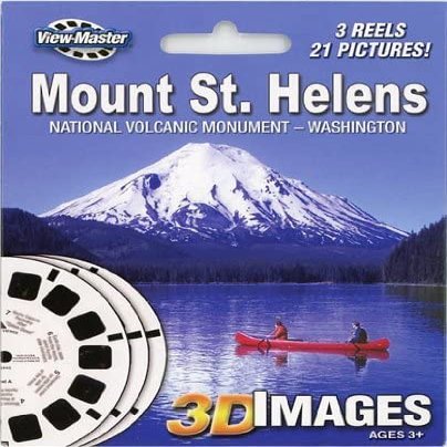 Mt. St. Helens National Volcanic Monument - Compatible to ViewMaster - 3 Reel Set - 21 3D Images