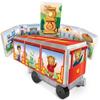 CreateOn Daniel Tigers Neighborhood: Neighborhood Trolley Magnetic Tiles Structure Set, Building Toys for Kids, Educational Stem & Montessori Tools for Ages 3+, 15 Pieces view 2