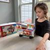 CreateOn Daniel Tigers Neighborhood: Neighborhood Trolley Magnetic Tiles Structure Set, Building Toys for Kids, Educational Stem & Montessori Tools for Ages 3+, 15 Pieces view 4