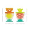 Infantino 3-in-1 Teethe, Taste & Take-Along Teethers - Combo Strawberry & Orange - BPA-Free - Soothe Sore Gums - for Infants 3M+ view 2
