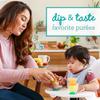 Infantino 3-in-1 Teethe, Taste & Take-Along Teethers - Combo Strawberry & Orange - BPA-Free - Soothe Sore Gums - for Infants 3M+ view 3