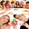 Roaqua (Valentine Students Gift and Party Favors) Bulk Small Animal Hearts mini Pop (30 animal heart with card) view 3