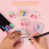 Roaqua (Valentine Students Gift and Party Favors) Bulk Small Animal Hearts mini Pop (30 animal heart with card) view 4