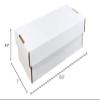 1-Pack  Shoe 1600-count Trading/Gaming Card Storage Box  Woodhaven Trading Firm Brand view 4