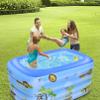 Family Swimming Pool, 70.8" X 55" X 23.6" Inflatable Kiddie Pool Blow up Pool for Kids, Adults, Above Ground, Garden, Backyard Summer Water Party for Age 3+ view 2