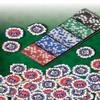 Masterpieces Casino - Route 66-100 Piece Poker Chip Set with Tray - Premium Quality, Educational, and Fun Activity for Kids and Families - Great Gift Idea for Holidays, Birthdays, and Everyday Use view 2