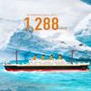 dOvOb Mini Blocks Titanic Building Set, 1288 Pieces Mini Bricks, Toys Gift for Adults and Kids view 4