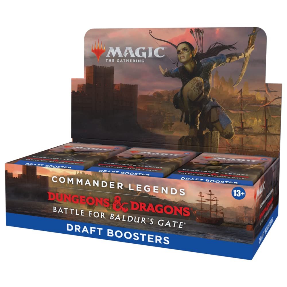Magic: The Gathering Commander Legends: Battle for Baldurs Gate Draft Booster Box | 24 Packs (480 Magic Cards)
