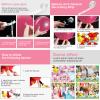 Farm Animals Theme Party Decorations Farm Barn Backdrop Banner Farmhouse Animals Decor Tablecloth Balloon Arch Garland Kit for Birthday Photography Baby Shower Party Supplies(Pink) view 3