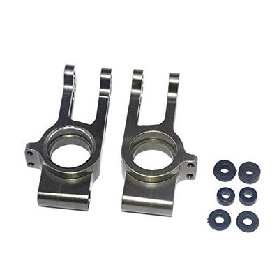 Replacement Part For 8051 Rear Hub Carrier For 1/8 Zd Racing 9116 9020 9072 08421 08423 08425 08426 08427 08428 Rc Car Parts - (Color: Grey)
