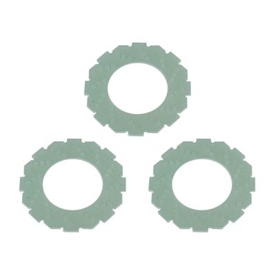 Team Associated FT Octalock LCF Slipper Pads, 19mm, ASC72027
