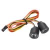 Replacement Part For 1pcs Colour RGB LED Lights With 60cm Cable For 1/10 RC Crawler Car SCX10 D90 W-rangler RC Accessories view 1
