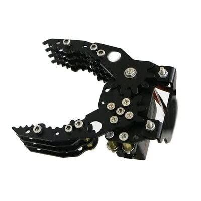 Replacement Part For Metal Arm Clamp Gripper Claw Clip Paw Mechanical Manipulator For Model DIY RC Car Tank Chassis - (Color: Silver With Ds3218)