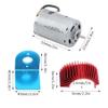 Replacement Part For 540 Motor + Motor Mount Heat Sink + Motor Gear Fit For A959 A969 A979 K929 1/18 RC Car Accessory Upgrate Parts view 2